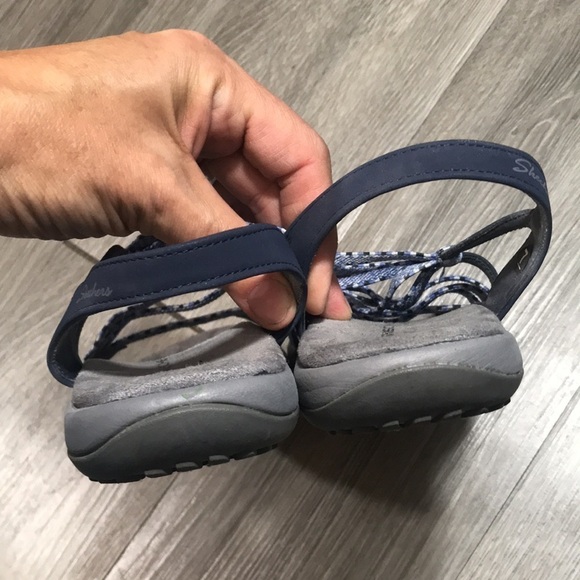 Skechers, Reggae Slim - Stretch Appeal Sandals size 7 Wide Width - Picture 5 of 9